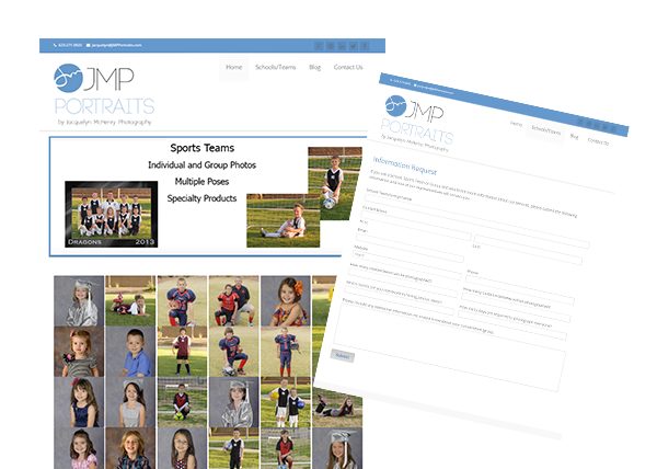 JMP Portraits Website